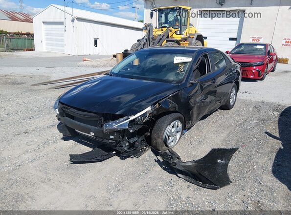 KMHLL4AG8MU073019 2021 HYUNDAI ELANTRA Black წინა მარცხენა ხედი სამი მეოთხედიდან