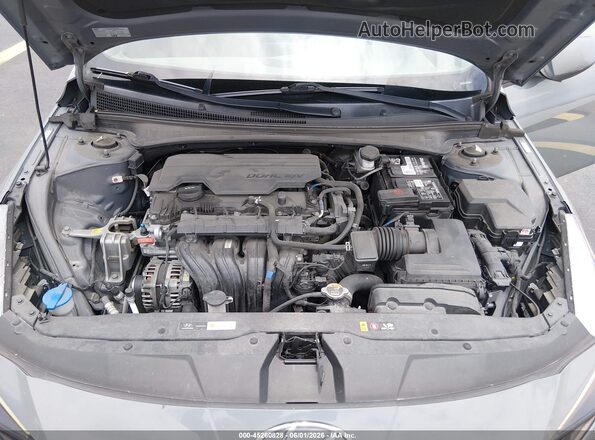 KMHLL4AG8NU350530 2022 HYUNDAI ELANTRA Gray Widok z tyłu