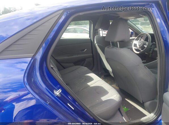 KMHLL4AG9MU181293 2021 HYUNDAI ELANTRA Blue Vista de la etiqueta del VIN