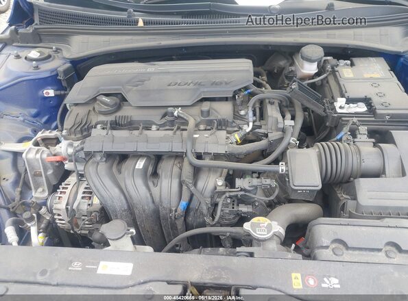 KMHLL4AG9MU181293 2021 HYUNDAI ELANTRA Blue Vista trasera