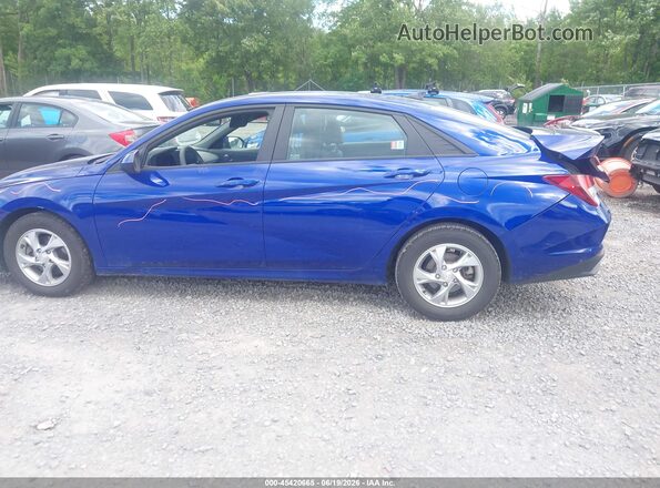 KMHLL4AG9MU181293 2021 HYUNDAI ELANTRA Blue Vista interior de 360 grados