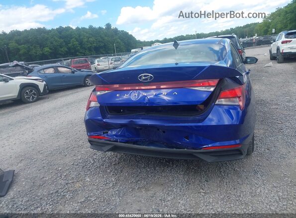 KMHLL4AG9MU181293 2021 HYUNDAI ELANTRA Blue 