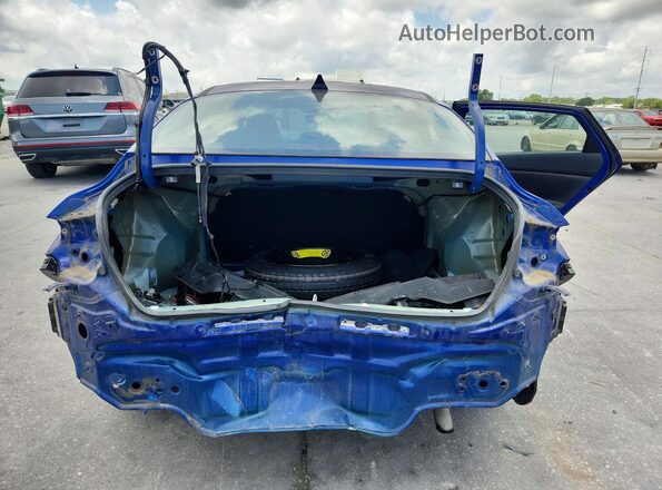 KMHLL4AG9NU217677 2022 HYUNDAI ELANTRA Blue Вид ззаду