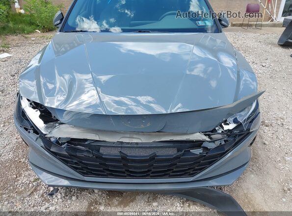 KMHLL4AG9PU437145 2023 HYUNDAI ELANTRA Серый Вид спереди