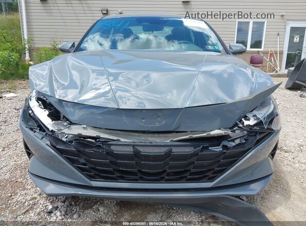 KMHLL4AG9PU437145 2023 HYUNDAI ELANTRA Серый Вид щитка приборов