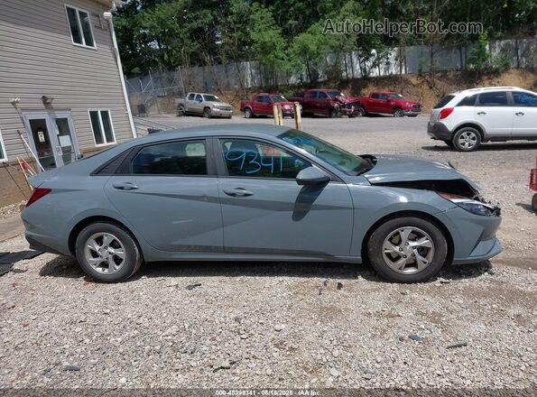 KMHLL4AG9PU437145 2023 HYUNDAI ELANTRA Серый Вид задней части салона