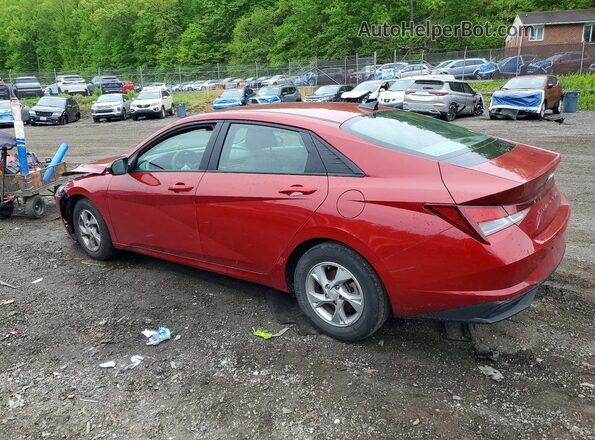 KMHLL4AG9PU520493 2023 HYUNDAI ELANTRA Red Tył lewy