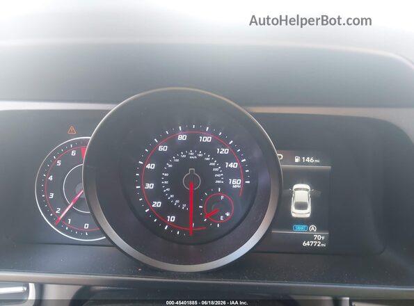 KMHLL4AGXMU071093 2021 HYUNDAI ELANTRA Red Հետևի նստատեղերի տեսք