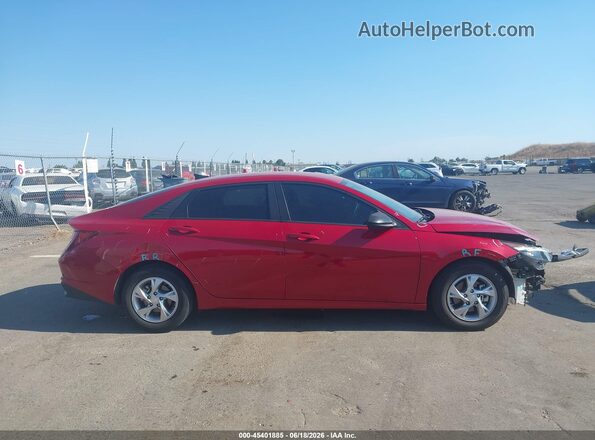 KMHLL4AGXMU071093 2021 HYUNDAI ELANTRA Red Սալոնի 360 աստիճան տեսք