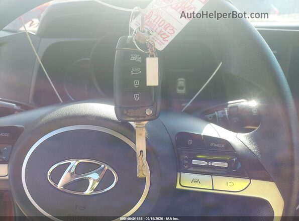 KMHLL4AGXMU071093 2021 HYUNDAI ELANTRA Red Առջևի վահանակի տեսք