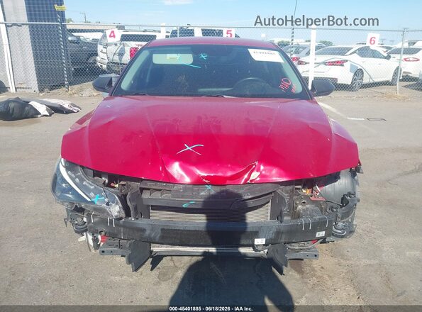 KMHLL4AGXMU071093 2021 HYUNDAI ELANTRA Red Սալոնի հետևի տեսք