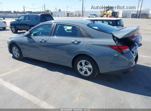 KMHLL4AGXNU314970 2022 HYUNDAI ELANTRA Silver Հետևի ձախ