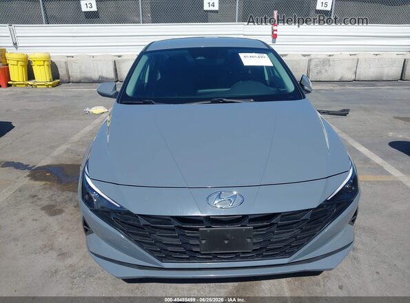 KMHLL4AGXNU314970 2022 HYUNDAI ELANTRA Silver Սարքավորումների վահանակի տեսք