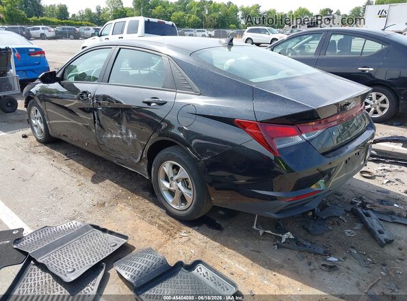 KMHLL4AGXPU613300 2023 HYUNDAI ELANTRA Черный Задняя левая четверть