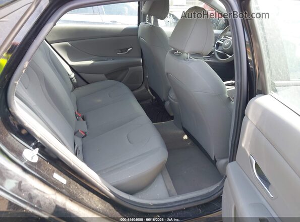 KMHLL4AGXPU613300 2023 HYUNDAI ELANTRA Черный Вид наклейки с VIN-кодом