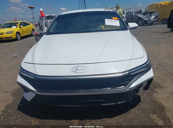 KMHLL4DG0RU795295 2024 HYUNDAI ELANTRA Белый Вид щитка приборов