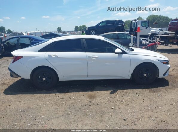 KMHLL4DG0RU795295 2024 HYUNDAI ELANTRA Белый Вид задней части салона