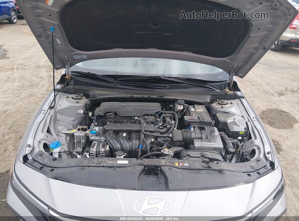 KMHLL4DG0SU043165 2025 HYUNDAI ELANTRA Серый Вид сзади