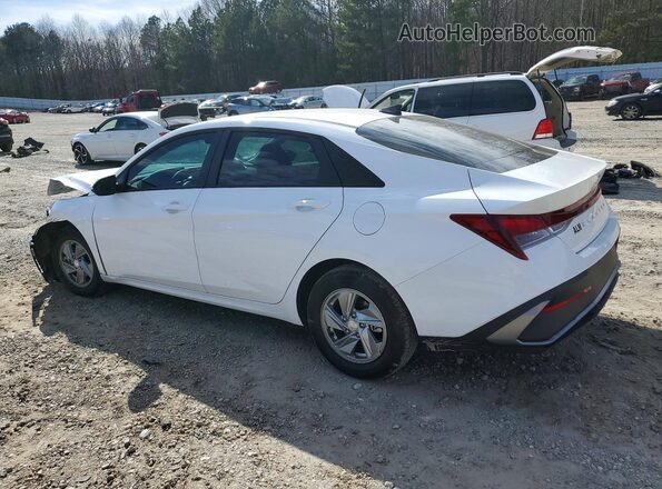 KMHLL4DG0SU078210 2025 HYUNDAI ELANTRA White Trasero izquierdo