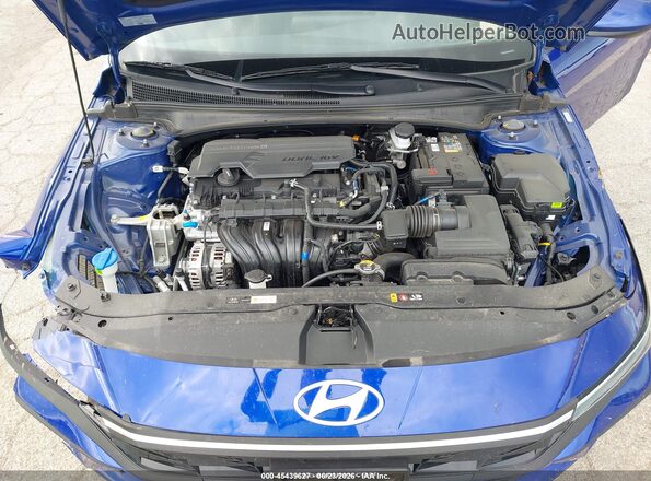 KMHLL4DG0SU080314 2025 HYUNDAI ELANTRA Blue უკანა ხედი