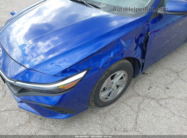 KMHLL4DG0SU080314 2025 HYUNDAI ELANTRA Blue წინა ხედი