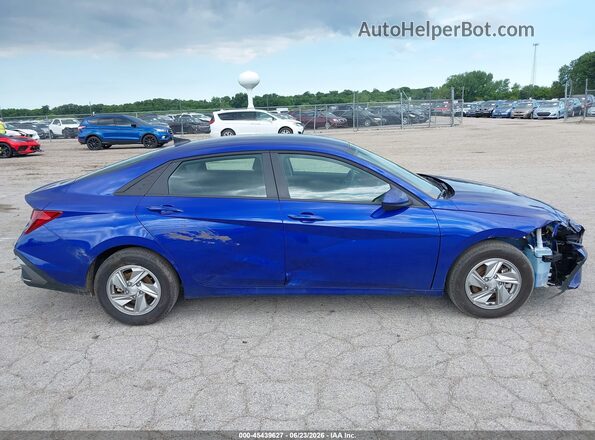 KMHLL4DG0SU080314 2025 HYUNDAI ELANTRA Blue უკანა სალონის ხედი