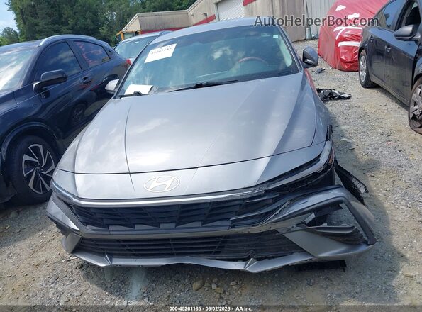 KMHLL4DG0SU861298 2025 HYUNDAI ELANTRA Gray Առջևի վահանակի տեսք