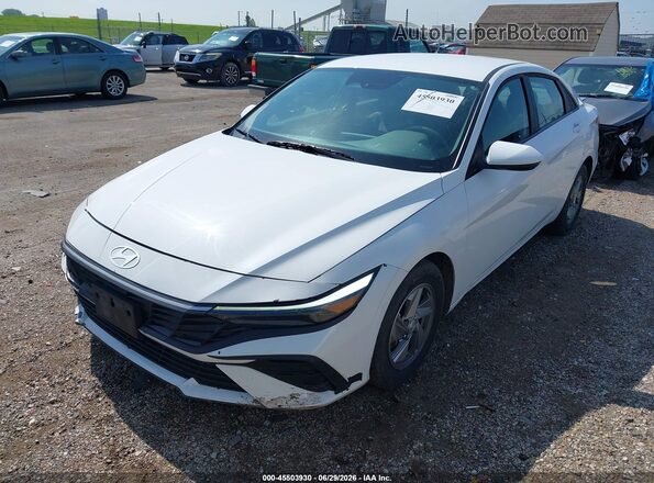 KMHLL4DG0SU919085 2025 HYUNDAI ELANTRA White Przód lewy