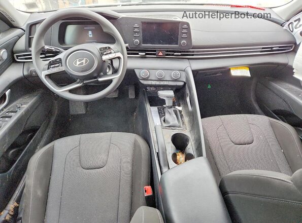 KMHLL4DG0SU956962 2025 HYUNDAI ELANTRA White წინა პანელის ხედი