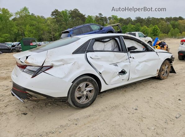 KMHLL4DG0SU956962 2025 HYUNDAI ELANTRA White უკანა მარჯვენა