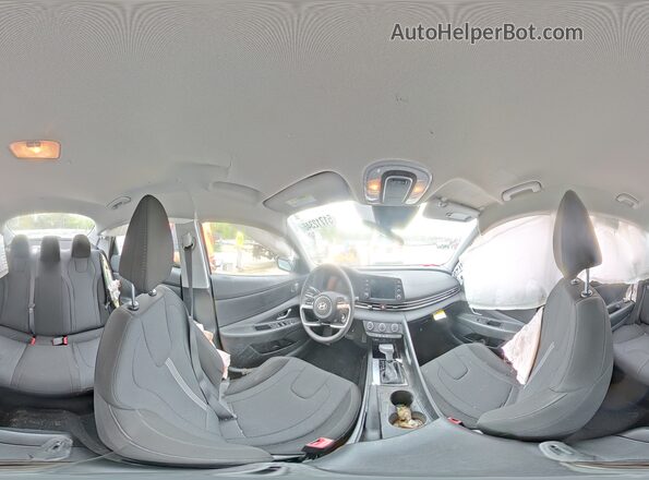 KMHLL4DG0SU956962 2025 HYUNDAI ELANTRA White VIN კოდის სტიკერის ხედი