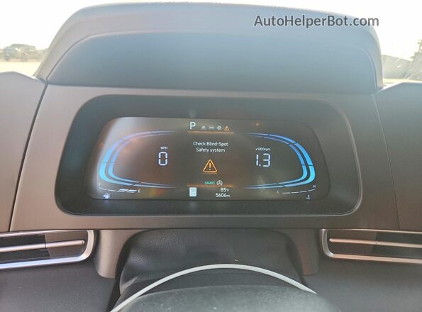 KMHLL4DG0TU099589 2026 HYUNDAI ELANTRA Silver Instrument cluster view