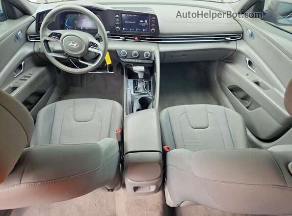 KMHLL4DG1RU690250 2024 HYUNDAI ELANTRA Gray Вид панелі приладів