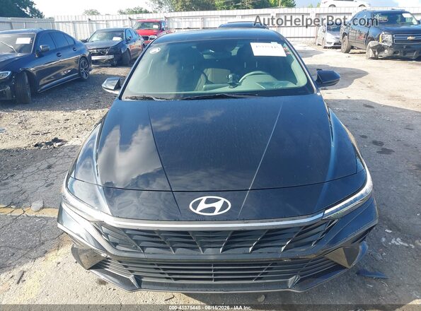 KMHLL4DG1RU741097 2024 HYUNDAI ELANTRA Black ხელსაწყოთა პანელის ხედი