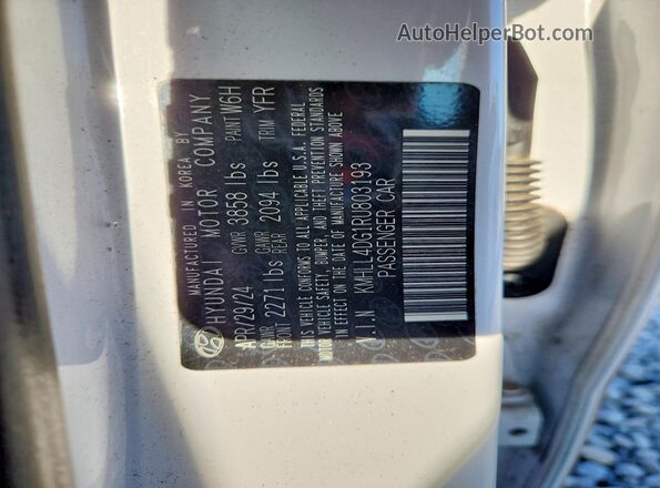 KMHLL4DG1RU803193 2024 HYUNDAI ELANTRA White 