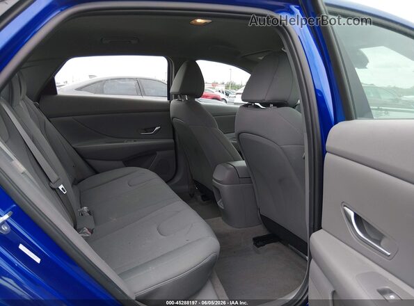KMHLL4DG1SU052974 2025 HYUNDAI ELANTRA Blue VIN կոդի պիտակի տեսք