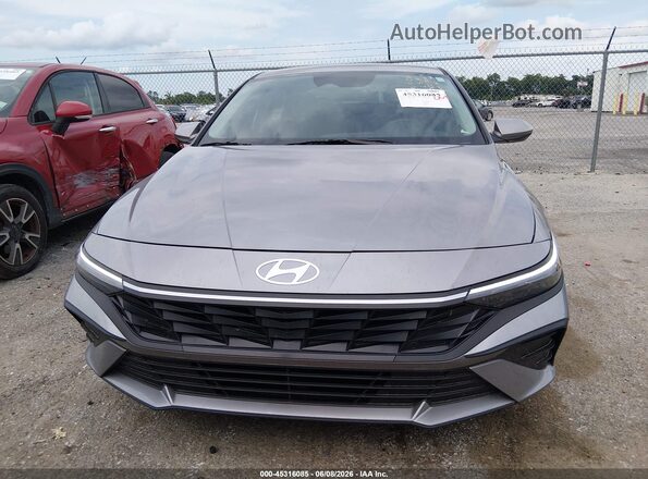 KMHLL4DG1SU074246 2025 HYUNDAI ELANTRA Gray უკანა სალონის ხედი