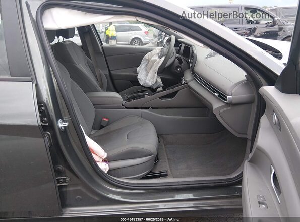KMHLL4DG1SU943072 2025 HYUNDAI ELANTRA Серый Вид салона спереди