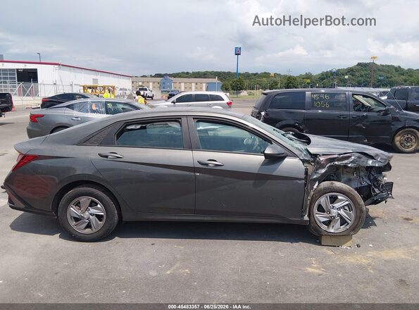 KMHLL4DG1SU943072 2025 HYUNDAI ELANTRA Серый Вид задней части салона