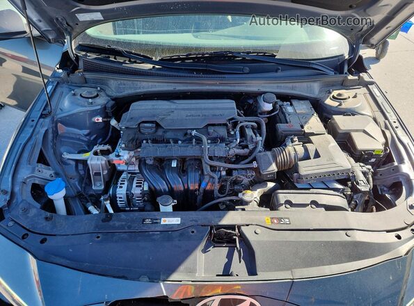 KMHLL4DG2RU823145 2024 HYUNDAI ELANTRA Green Widok wnętrza z tyłu
