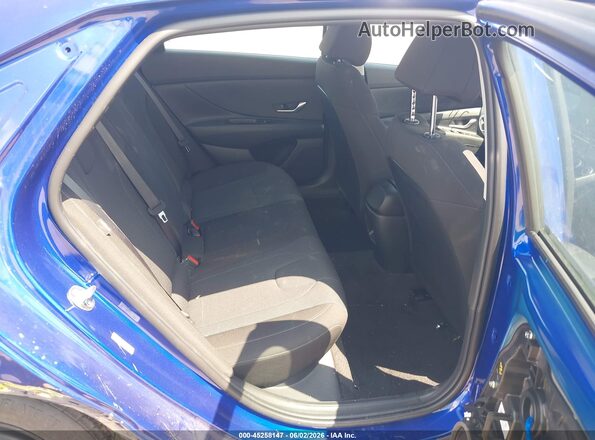 KMHLL4DG2SU041854 2025 HYUNDAI ELANTRA Blue VIN կոդի պիտակի տեսք