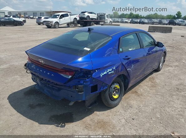 KMHLL4DG2SU041854 2025 HYUNDAI ELANTRA Blue Հետևի աջ