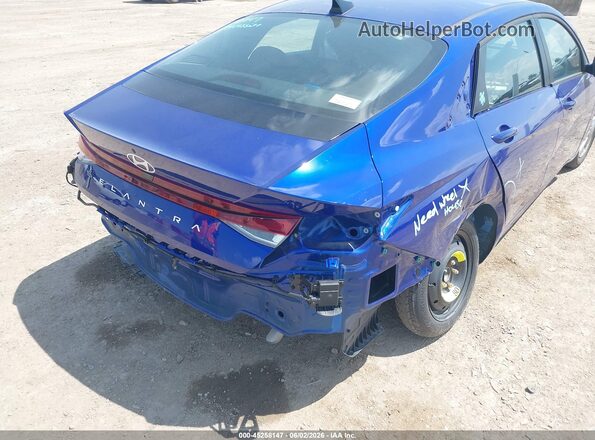 KMHLL4DG2SU041854 2025 HYUNDAI ELANTRA Blue Դիմացի տեսք