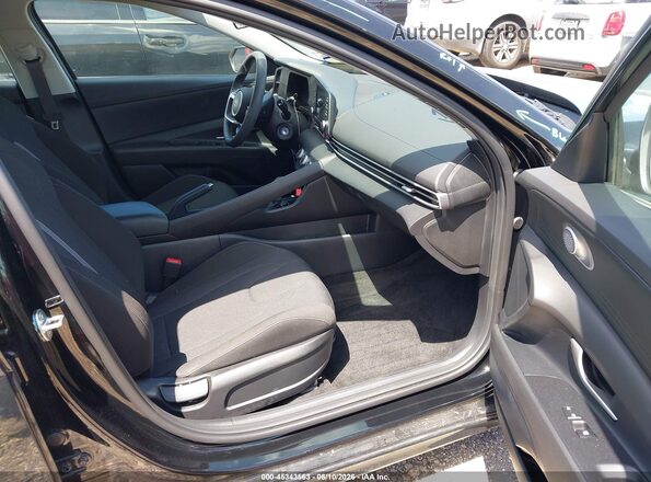 KMHLL4DG2SU902952 2025 HYUNDAI ELANTRA Black წინა სალონის ხედი
