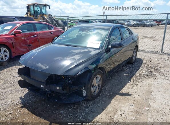 KMHLL4DG2SU902952 2025 HYUNDAI ELANTRA Black წინა მარცხენა ხედი სამი მეოთხედიდან