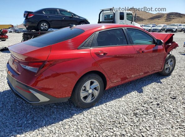 KMHLL4DG2SU935255 2025 HYUNDAI ELANTRA Burgundy Задня права чверть