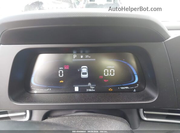 KMHLL4DG3SU882257 2025 HYUNDAI ELANTRA Blue Հետևի նստատեղերի տեսք