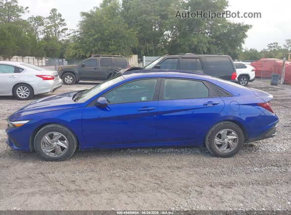 KMHLL4DG3SU882257 2025 HYUNDAI ELANTRA Blue Սալոնի 360 աստիճան տեսք