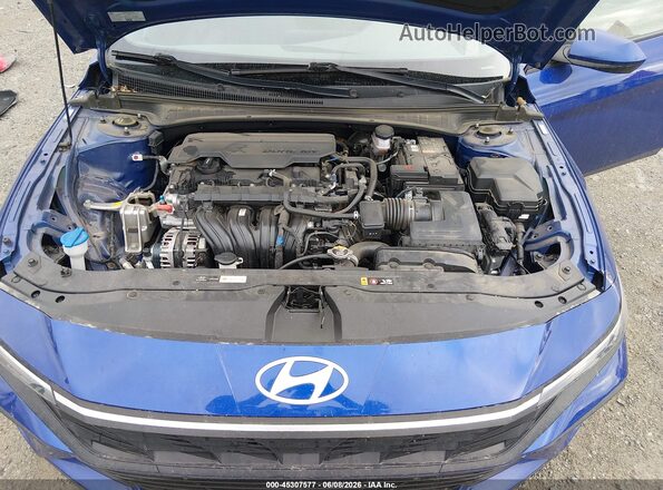 KMHLL4DG4RU744124 2024 HYUNDAI ELANTRA Синий Вид сзади