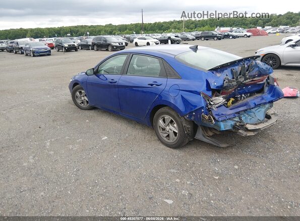 KMHLL4DG4RU744124 2024 HYUNDAI ELANTRA Синий Задняя левая четверть